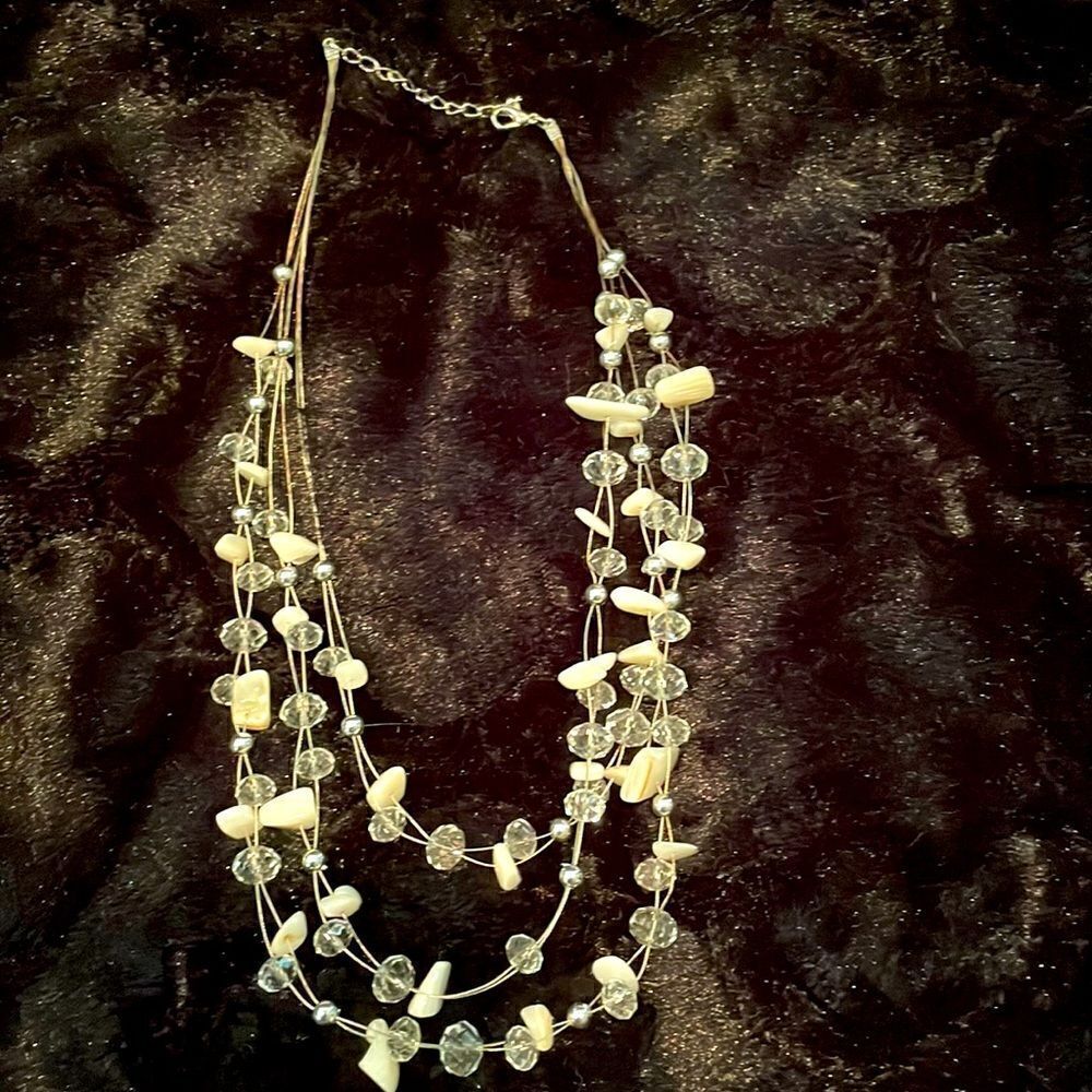 Beaded Necklace 10" 
